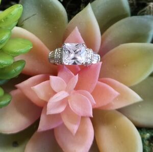 925 Silver And CZ Ring